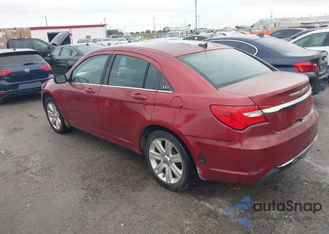 2013 Chrysler 200 Lx из США, поврежденный, VIN 1C3CCBAB8DN761257